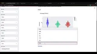 Create Violinplots using Streamlit and Plotly express (OpenCharts)