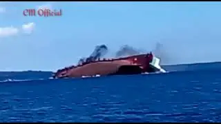 Detik detik tenggelamnya kmp yunicee.di selat bali...