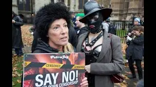 Is the UK anti-porn law meant to censor PROTESTS?