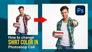 How to change shirt color in photoshop cs6