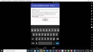 [ Video 31] Input Validation and Data Sanitization Web View- Damn insecure and vulnerable App (DIVA)