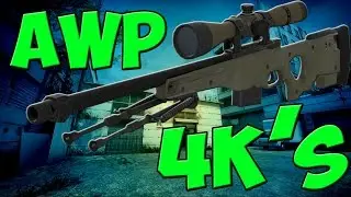 CS:GO AWP 4K's - [60FPS] - ENJOY