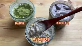 HEALTHY BREAKFAST Recipe | 3 Ways To Make OVERNIGHT OATS | The Results Were So Good 🤩 - Superfood