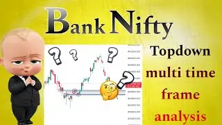 Bank Nifty Topdown Multi TimeFrame Analysis For Today Tomorrow And Next week#optionstrading #trader