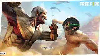 NUEVA CANCION DE FREE FIRE ATACK ON TITANS /ATAQUE DE TITANES FREE FIRE / canciones de free fire