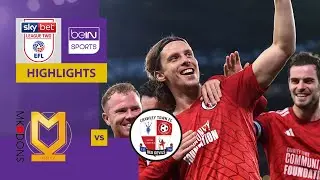 MK Dons v Crawley Town | EFL League Two Play-Offs 23/24 Match Highlights