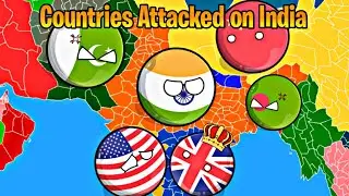 Countries Killing India 😱[War And Fight] 😱😱 [Episode 6] #countryballs #worldprovinces