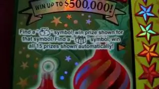 Scratching Off a $10 Instant Lottery Ticket