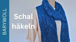 Einen Schal für Anfänger häkeln |kostenlose Anleitung