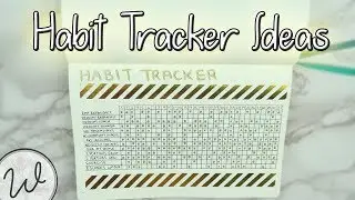 Bullet Journal Habit Tracker Ideas
