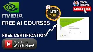 FREE AI Courses with Certification | NVIDIA Deep Learning Institute | Limited Seats Available! 