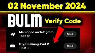 Crypto slang. Part-2 | Blum New video update | Earn 250 BP | Blum Memepad on Telegram