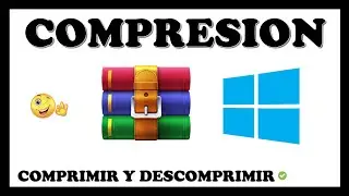 Como COMPRIMIR y DESCOMPRIMIR Archivos con WINRAR 2024 ✅ Windows
