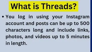 What is Threads ? Instagram Threads