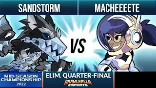 Sandstorm vs Macheeeete - Elimination Quarter-Final - Midseason Invitational 2022  1v1