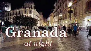 Granada at night