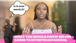 Becoming An Esthetician 2022: My Journey in esthetician school| Rose Charles
