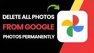 How To Delete All Photos From Google Photos Permanently !