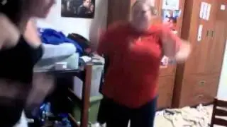 Crazy frog dancing regular, superspeed, and slow motion!