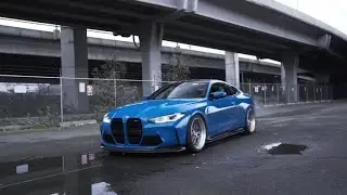 Night Lovell ft. Lil West - Fukk!! | Laguna Seca Blue BMW M4 | CCW Wheels