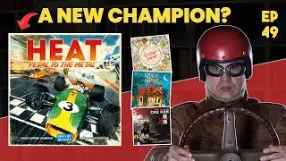 Ep 49 Heat Review / Board Game News / Bad Mechanics / Board Game Jeopardy