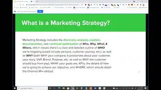 Training: How to Create a Powerful Marketing Strategy