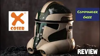 Star Wars The Clone Wars Commander Gree Phase II Helmet Unboxing & Review (X Coser)