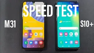 Samsung M31 vs Samsung S10 Plus Speed Test