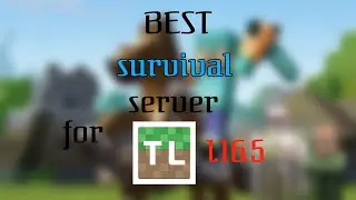 Best survival serevr for tlauncher (cracked) (JOIN NOW) || IP IN THE DESCRIPTION