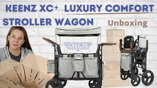 Keenz XC+ Four Passenger Stroller Wagon | Review | Assembly | Unboxing