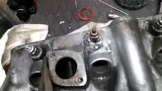 ремонт ГБЦ AUDI , диск от Renault