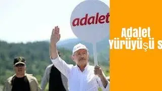 Adalet yürüyüşü 17  gününde