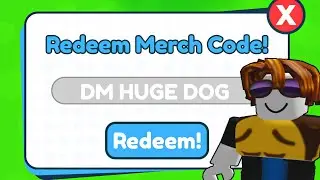 When HACKER Redeems Merch Code in Pet Simulator X!
