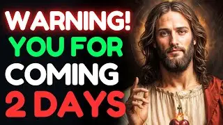 God Message Warning for coming 2 days | God Message For You Today | #godmessage #jesuswords #god