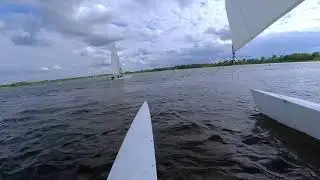 02 Tornado Sailing Gomel/ Катамаран Торнадо Гомель 6.24.18