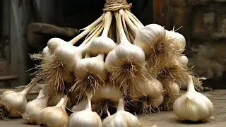 Обзор на сушилку чеснока #чеснок #garlic #овощи #озимыйчеснок