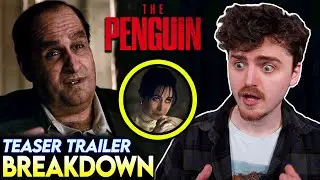 THE PENGUIN Teaser Trailer REACTION