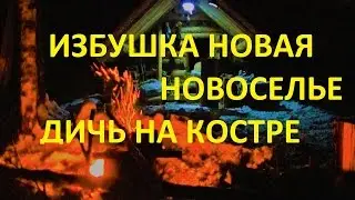 Тайга/Избушка/Дичь на костре/Новоселье