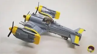 LEGO MOC Space Fighter LEPIN22021 Speed Build
