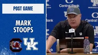 Mark Stoops talks about Kentucky's 31-6 loss to South Carolina