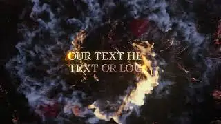 Vortex Fire Logo Reveal