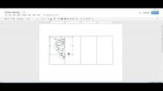Inserting Pictures with Captions in a Google Doc