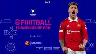 eFootball 2023 PPSSPP English Version PES TM Arts Font Name Kecil Camera PS5 Final Update Rvi