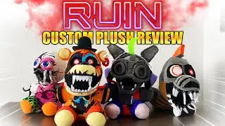FNAF Security Breach: RUIN DLC CUSTOM PLUSHIES! | Detailed Review