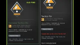 NEW CS:GO Pins are NOT Genuine  :o