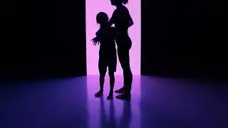 Little Girl Through The Legs Woman - Elohim - Skinny Legs (Official Music Video)