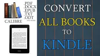 Transfer any book format to KINDLE using CALIBRE || 2024