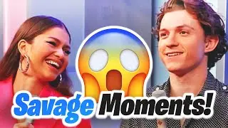 Tom & Zendaya's Savage Moments! (Part 1)