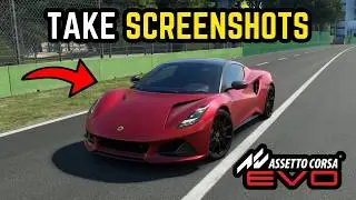 How to Take Screenshots in Assetto Corsa EVO (Save & Find Your Screenshots)