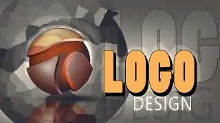 Photoshop Tutorial - How to design 3D logo